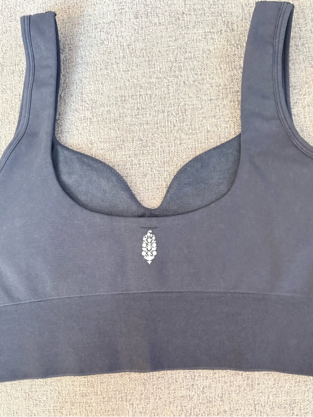 FREE PEOPLE 
Good Karma So Serene Sweetheart Bra